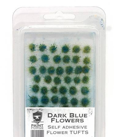 Paint Forge - Flower Tufts 6mm - Dark Blue