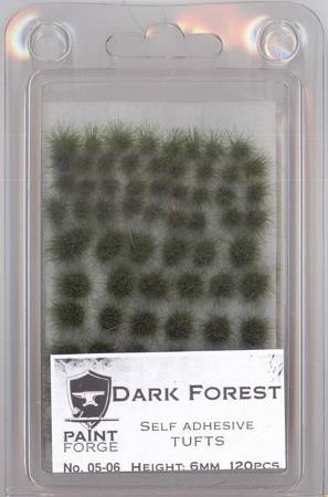 Paint Forge - Tufts 6mm - Dark Forest