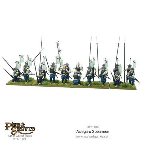 Pike&Shotte Ashigaru Spearmen / włócznicy 1467-1603