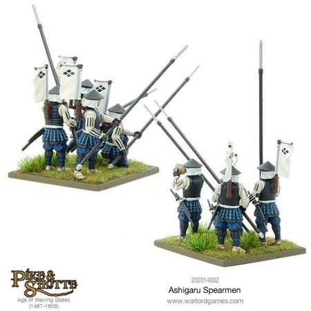 Pike&Shotte Ashigaru Spearmen / włócznicy 1467-1603