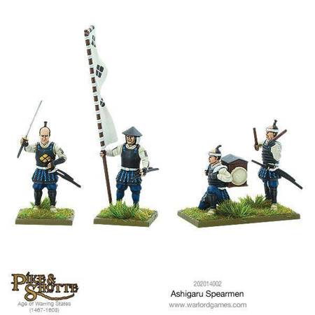 Pike&Shotte Ashigaru Spearmen / włócznicy 1467-1603