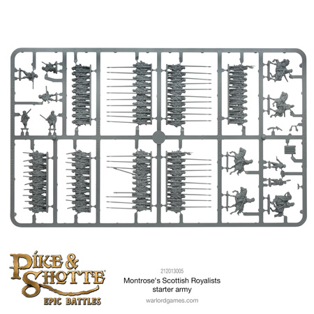 Pike&Shotte Epic Battles Montrose's Scottish Royalists Starter Army