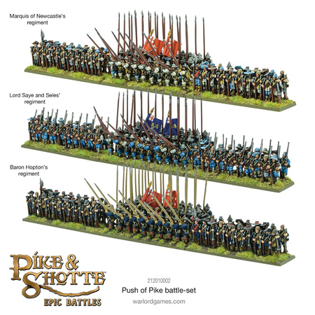 Pike&Shotte Epic Battles Push of Pike Starter - zestaw dla 2 graczy