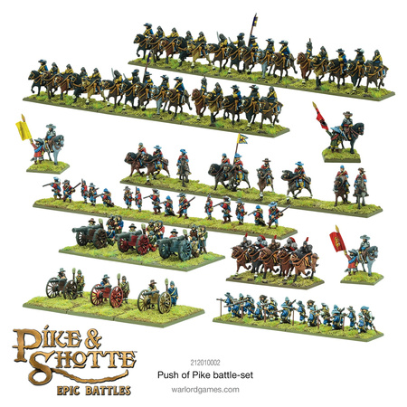 Pike&Shotte Epic Battles Push of Pike Starter - zestaw dla 2 graczy