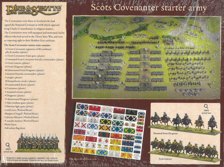 Pike&Shotte Epic Battles Scots Covenanters Starter Army