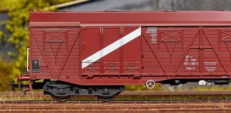 Piko 58233 Kolejka Zestaw 2 wagonów towarowych 401Ka, PKP w skali 1:87