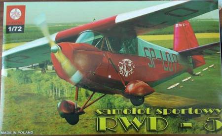 Plastyk S-052 RWD-5 Samolot sportowy