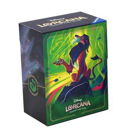 Pudełko na karty Deck Box Lorcana Skaza (Ravensburger)