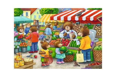 Puzzle 2x12 el. W Supermarkecie