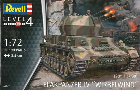 Revell 03267 Flakpanzer IV "Wirbelwind" model plastikowy do sklejenia