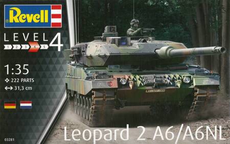 Revell 03281 Leopard 2 A6/A6NL model plastikowy do sklejenia