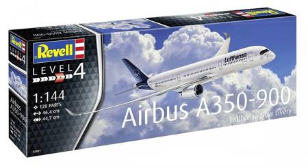 Revell 03881 Airbus A350-900 Lufthansa New Livery model plastikowy do sklejenia i pomalowania