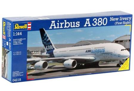 Revell 04218 Airbus A380 New livery model plastikowy do sklejenia i pomalowania