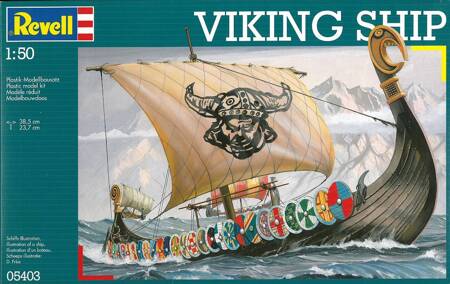 Revell 05403 Okręt Viking Ship model plastikowy do sklejenia i pomalowania