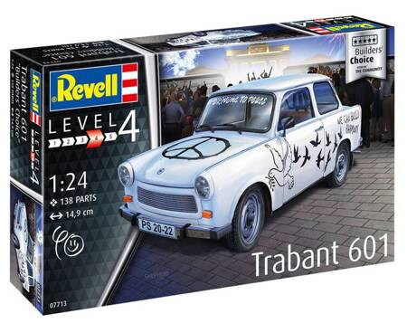 Revell 07713 Trabant 601 model plastikowy do sklejenia i pomalowania