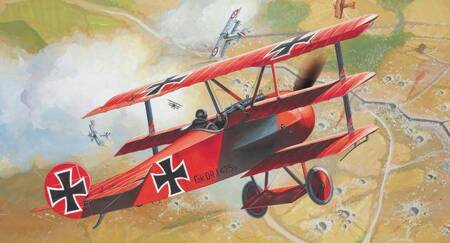 Revell 64116 Fokker Dr.1 Triplane - Model Set