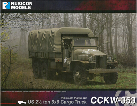 Rubicon Models 280037 CCKW-353 US 2,5 ton 6x6 Cargo Truck