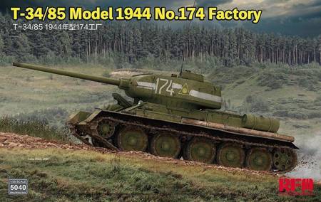 Rye Field  T-34/85 Model 1945 No.174 Factory