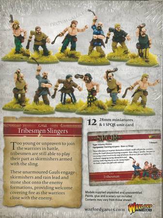 SPQR Gaul Tribesmen Slingers