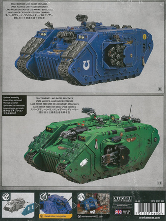 Space Marines Land Rider Crusader / Redeemer