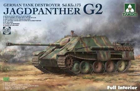Takom 2118 Sd.Kfz.173 Jagdpanther G2 Full Interior
