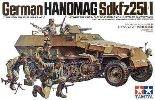 Tamiya 35020 Hanomag  Sd. Kfz. 251/1