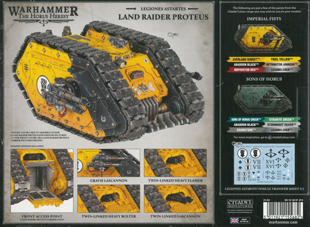 The Horus Heresy Land Raider Proteus