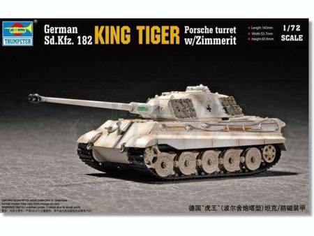 Trumpeter 07292 Sd.Kfz. 182 King Tiger w/ Zimmerit