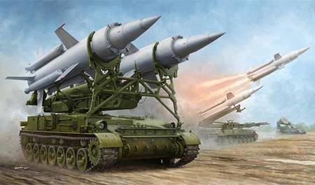 Trumpeter 09523 Soviet 2K11a TEL w/9M8M Missile