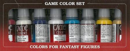 Vallejo Game color set- zestaw farb do figurek