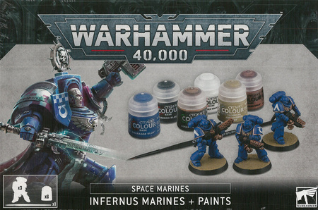 Warhammer 40.000 Infernus Marines + Paint Set