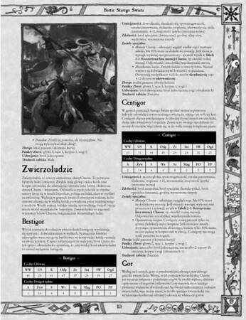 Warhammer FRP Bestiariusz Starego Świata