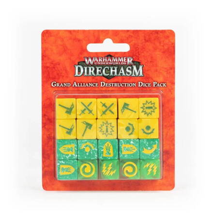 Warhammer Underworlds Grand Alliance Destruction Dice Pack