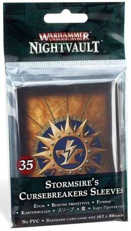 Warhammer Underworlds Nightvault Stormsire's Cursebreakers Sleeves