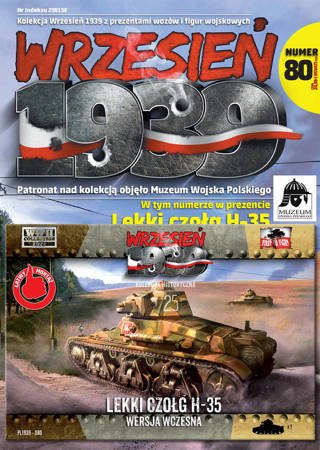 Wrzesień 1939 80 Lekki czołg H-35 wersja wczesna