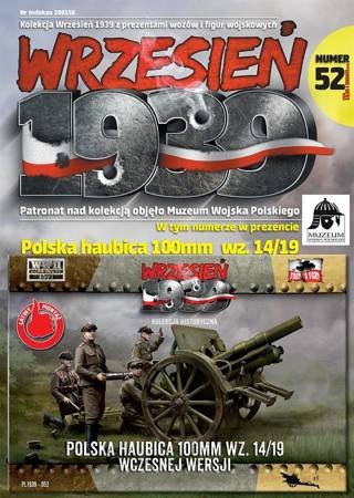 Wrzesień 1939 nr 52 Polska Haubica 100mm WZ. 14/19