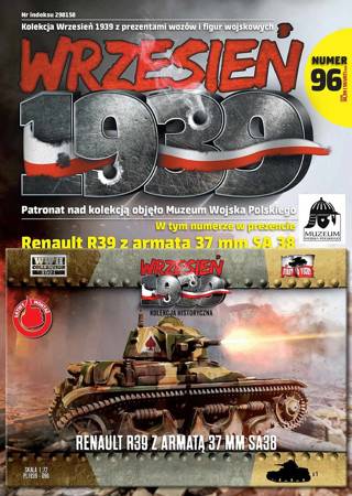 Wrzesień 1939 nr 96 Renault R39 z armatą 37mm SA38