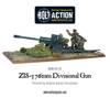 Bolt Action Soviet Army Zis 3 76mm Divisional Gun