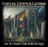 Castles, Crypts & Caverns Books of Battle Mats RPG - 2 księgi map taktycznych