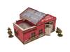 Micro Art H00131 WW2 Normandy Garage with Petrol Station (28 mm) - garaż stacja paliw